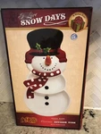 Vtg Cracker Barrel Love Days Snowman Ceramic Canap Dish Christmas. Fixed Price $14.97.