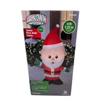 Gemmy Airblown Inflatable Santa Christmas Yard Decor 4FT Led Red Holiday Outdoor. Fixed Price $26.24.