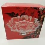 Vintage Mikasa Footed Bon Festive Plate Dish Christmas Story 600/527 New. Fixed Price $29.96.