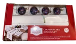 Holiday Time 13 Pc Coordinated Dining Place Setting For Party Of 4 Christmas. Fixed Price $13.99.