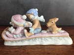 Winter Pond Collection Look Out Below Sledding Candle Holder By Beacon Hill New. Fixed Price $17.95.