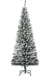 Homcom 830-315V01 6FT Flock Easy Assemble Non-light Christmas Tree. Fixed Price $43.99.