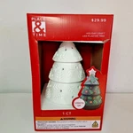 Place & Time Christmas Craft Led Plaster Tree, 10" Tall, Unpainted. Fixed Price $19.99.