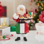 Kurt Adler Musical Fabriche Italian Santa Figurine, 10.5-INCH. Fixed Price $102.60.