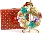 Christopher Radko Wondrous Waters Wreath Ornament *nib* 1019810. Fixed Price $79.00.