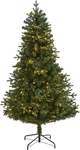 6FT Vermont Fir Artificial Christmas Tree With 250 Led Lights Pre-lit Holiday. Fixed Price $197.99.