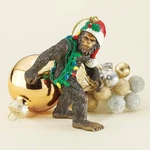 Design Toscano Bigfoot Yeti With Santa Hat Christmas Tree Ornament (3 X 2 Inch). Fixed Price $21.24.