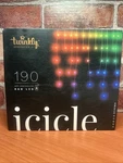 Twinkly TWI190STP-TUS App-controlled Icicle Lights Indoor/outdoor Wi-fi. Fixed Price $124.99.