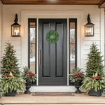 Northlight 16" Colorado Spruce 2-TONE Artificial Christmas Wreath Unlit. Fixed Price $20.49.