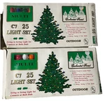 Sets Enchanted Forest 25-LIGHT C7 Ceramic Bulb Vtg Christmas See Description. Fixed Price $49.99.