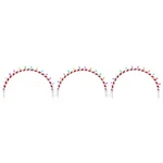 Gemmy Orchestra Of Lights Color Changing Candy Cane Pathway Arches 36 Led. Fixed Price $119.99.