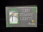 Roman Lights 25 Green Led Starry Mini Fairy Silver Bendable Wire Nib. Fixed Price $10.99.