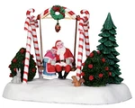 Lemax Santa Swing #24479. Fixed Price $34.79.