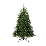 7FT Pre-lit Artificial Christmas Tree With 700 Multicolored Lights, 2.... Fixed Price $131.31.