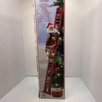 Mr Christmas 40" Super Ladder Climbing Santa Musical Animatronic New Free Ship. Fixed Price $104.47.