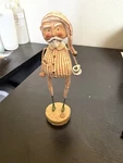 Lori Mitchell Esc Figurine Santa Claus Christmas - Late Night Snack. Fixed Price $50.00.