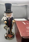 Steinbach Scrooge Marley Ghost Nutcracker German Christmas Carol Dickens S2034. Fixed Price $499.00.